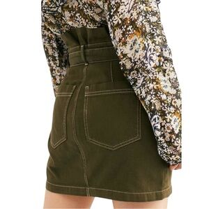 Contemporary Paper Bag Skirt